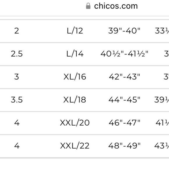 CHICO'S | Feminine Long Sleeve Pattern Button Front Midnight Blue Navy | 2 Large - Picture 5 of 5